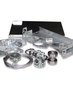 Accessories f/MB idler auger per tier UV w/guy-wire V18